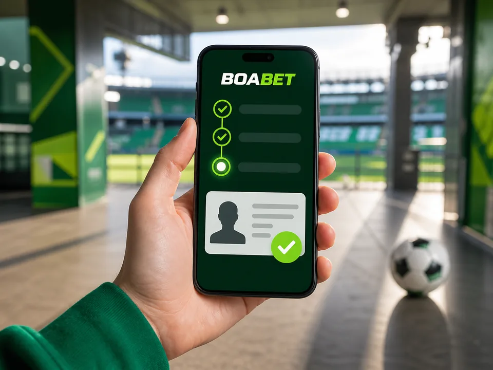 BoaBet mobilos regisztráció és fiókellenőrzés